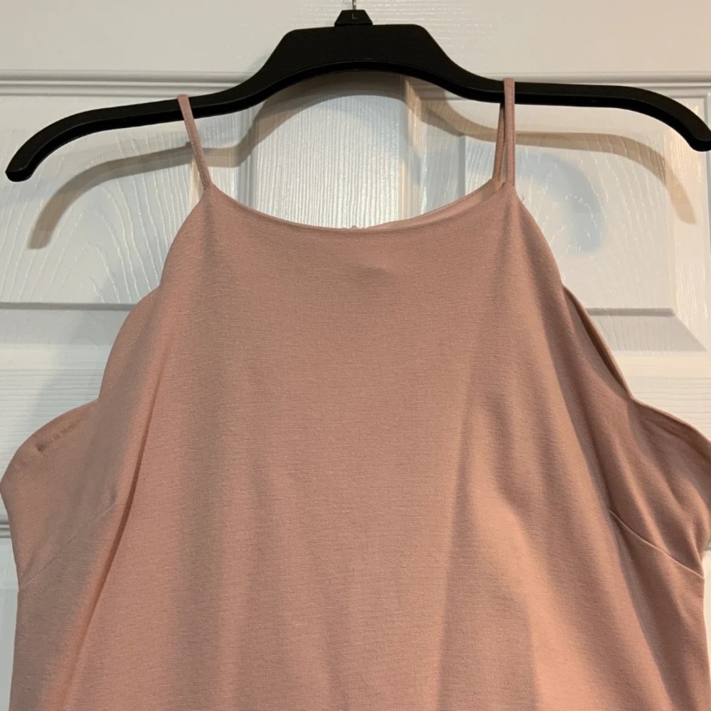 Design Lab Mini Dress- Scalloped neck and bottom